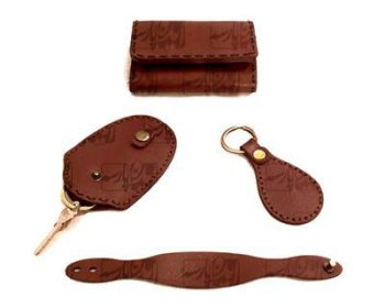 الگوی ست هدیه دو مدل جاکلیدی M-135