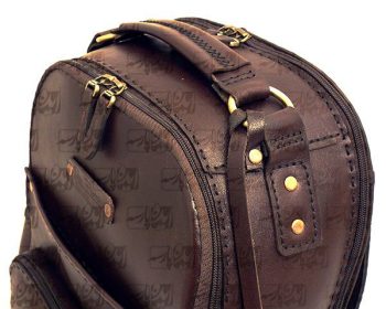 الگوی کیف کوله پشتی چرم M-136 - تصویر 6