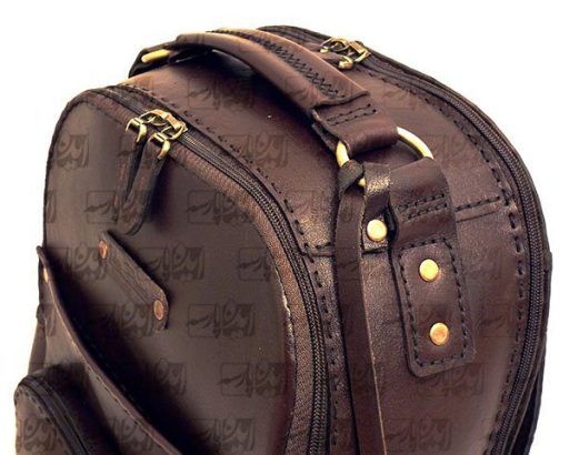 الگوی کیف کوله پشتی چرم M-136 - تصویر 6