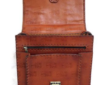 الگوی کیف کالج طرح دار M-162 - Image 7
