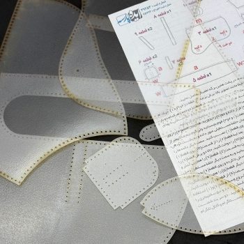 الگوی کیف پول طبله دار دو درب M-120 - Image 9