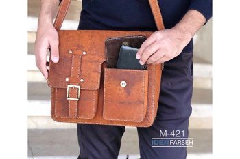 الگوی کیف رودوشی کالج مردانه M-421 - Image 2