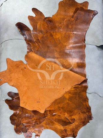 بوفالو کیفی رستیک کریزی رنگ عسلی (BFKR-167) - Image 2
