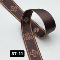 بند برزنت طرحدار عرض 3/7 سانت طول 150سانت کد 11-37