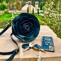 الگوی کیف زنانه طرح گل مدل M-594