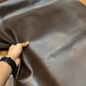 چرم طبیعی بزی سوپر قهوه ای (BSGH-354)