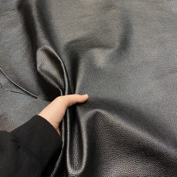 چرم گاوی فلوتر مشکی براق (GF-364)
